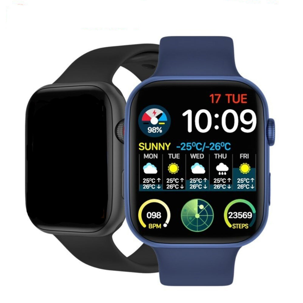 FK99 Series 6 Wireless Charging 44MM Heart Rate BP Monitor Bluetooth Call Smartwatch With Wireless Charger